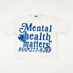 White Mental Health Matters T-Shirt